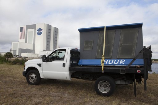 The Historical Time Clock is Dismantled from the Press Site