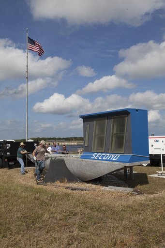 The Historical Time Clock is Dismantled from the Press Site