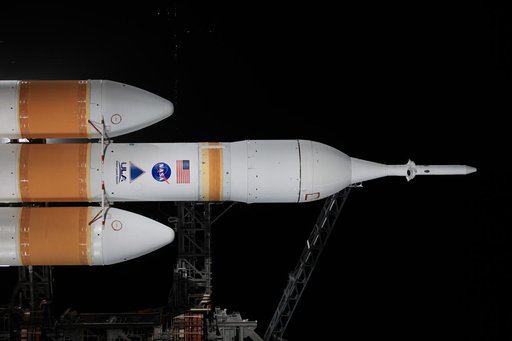 Orion MST Rollback in Preparation for Launch