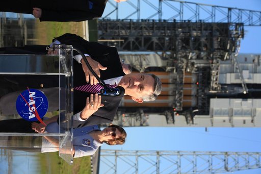 Charlie Bolden Talks to Media About Orion Mission
