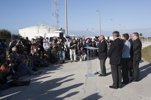Charlie Bolden Talks to Media About Orion Mission