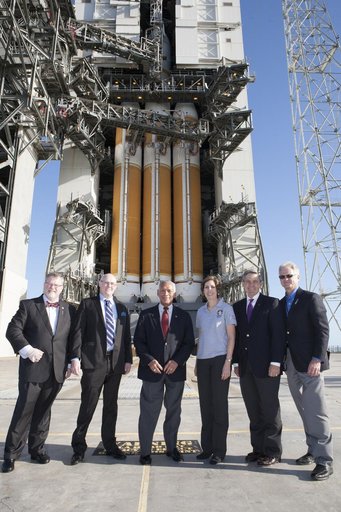 Charlie Bolden Talks to Media About Orion Mission