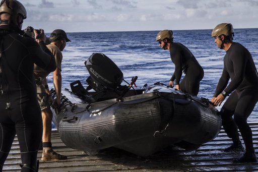 Day 3 on the USS Anchorage for the Recovery of Orion
