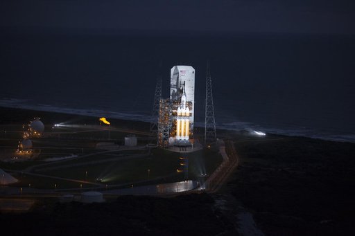 Orion Launch from Helicopter - Aerials