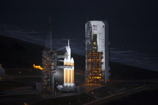 Orion Launch from Helicopter - Aerials