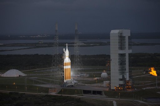 Orion Launch from Helicopter - Aerials