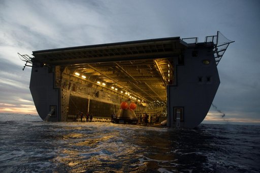 Orion Splashdown Recovery