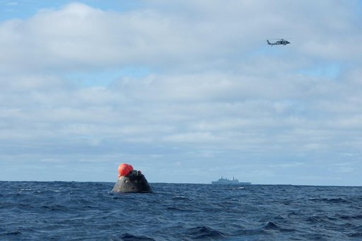 Orion Splashdown Recovery