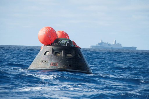 Orion Splashdown Recovery