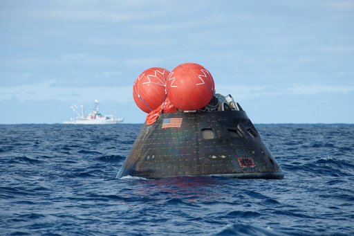 Orion Splashdown Recovery
