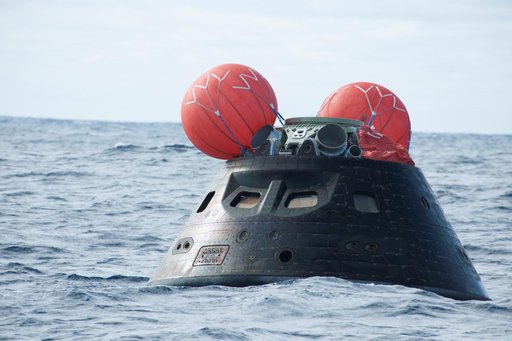 Orion Splashdown Recovery