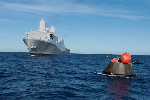 Orion Splashdown Recovery