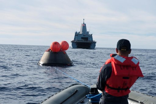 Orion Splashdown Recovery