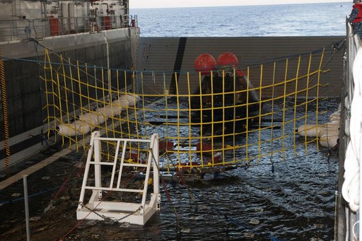 Orion Splashdown Recovery