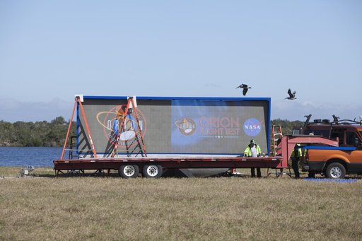 The Shroud is Put Over the New Countdown Clock