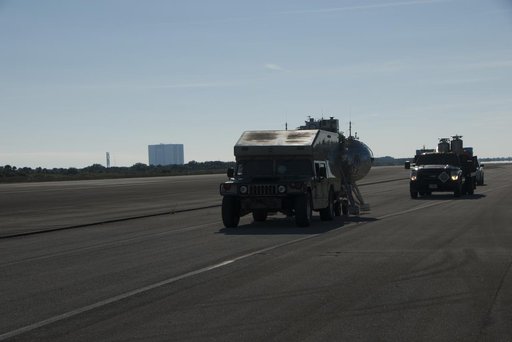 Preparations of Launch of Campaign 5, Free Flight 15 Morpheus