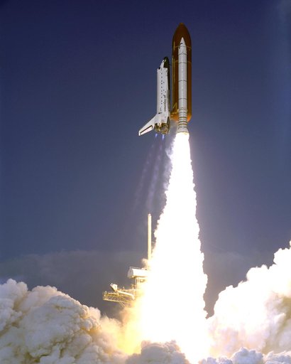 Liftoff STS-45