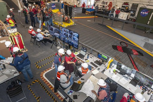 Underway Recovery Test 7 (URT-7) - Day 1 Activities