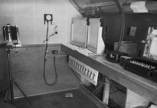 Instrumentation in Full Scale Tunnel