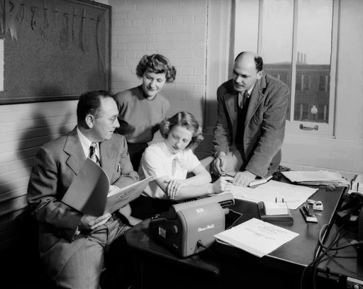 NACA Laboratory Computers Help Compile Handbook