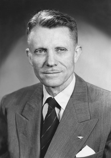 Portrait of Floyd L. Thompson NASA Langley Center Director