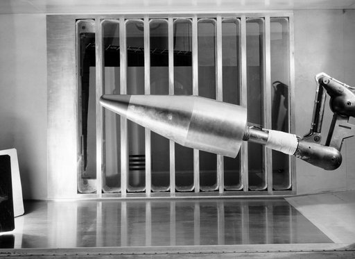 IRBM in Unitary Plan Wind Tunnel