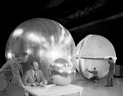 Twelve foot Subsatellite and Corner Reflector, Wm. O'Sullivan