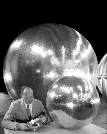 Twelve foot Subsatellite and Corner Reflector, Wm. O'Sullivan