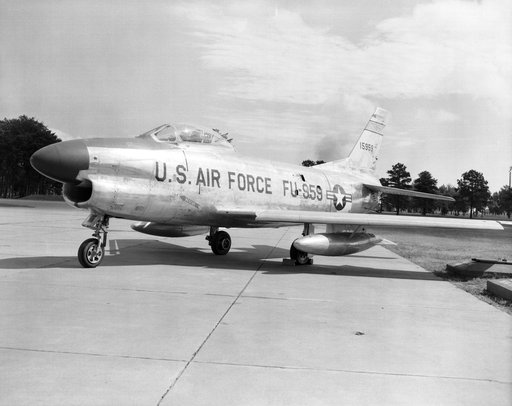 U.S. Air Force FU-959 airplane