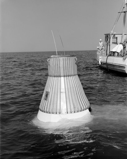 Mercury Capsule Flotation Tests
