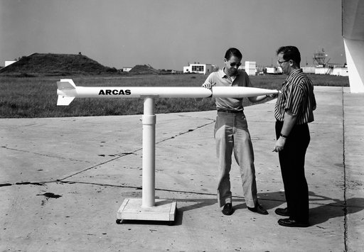 First Arcas Meteorological Rocket