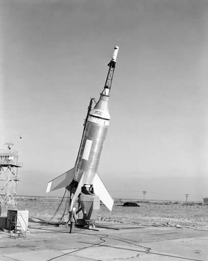 Little Joe on Launch Pad