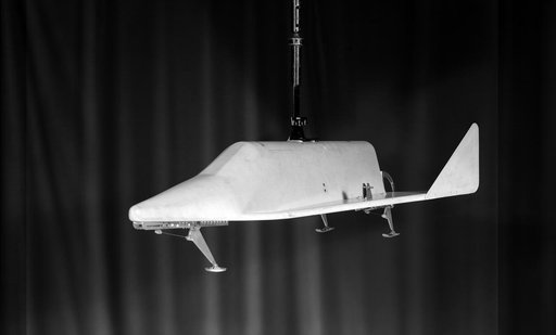 Model of Winged Space Vehicle