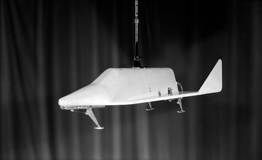 Model of Winged Space Vehicle
