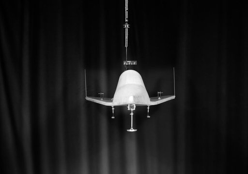 Model of Winged Space Vehicle