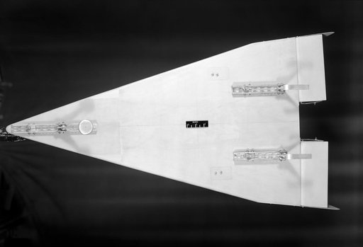 Model of Winged Space Vehicle