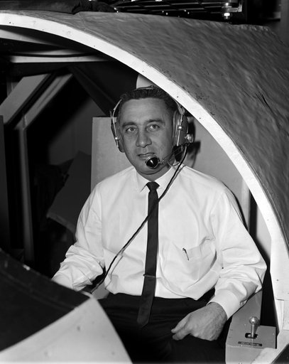 Virgil Gus Grissom's Visit to LaRC