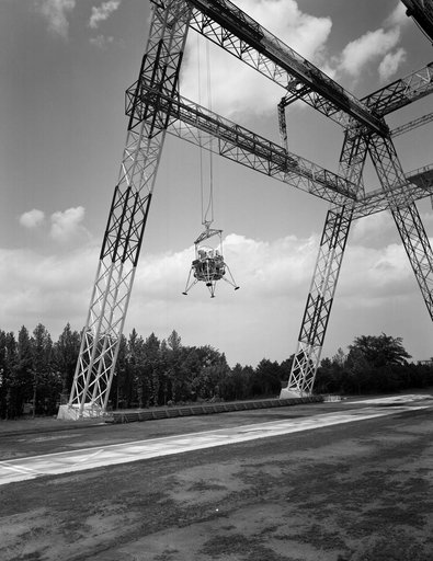 Lunar Landing Testing at NASA Langley
