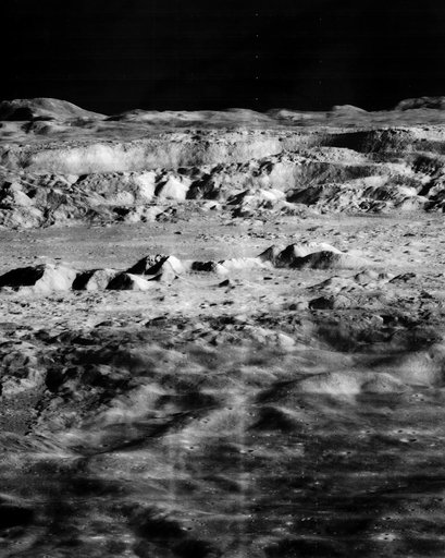 Moon Lunar Orbiter-Lunar Orbiter II