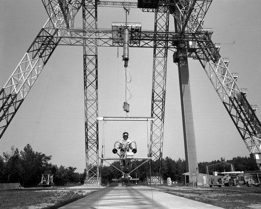 POGO Partial Gravity Simulator at Lunar Landing Facility