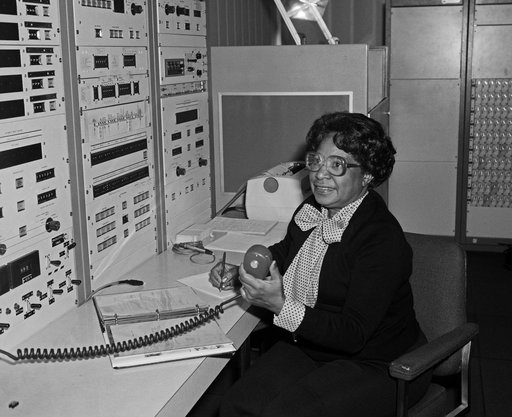 Mary Jackson at Work NASA Langley