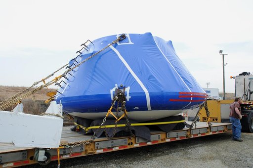 Crew Module Water Landing Model Assessment