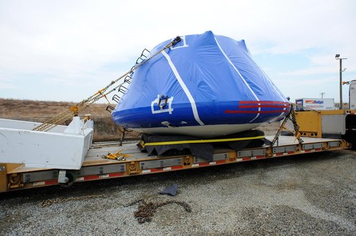 Crew Module Water Landing Model Assessment