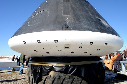 Crew Module Water Landing Model Assessment
