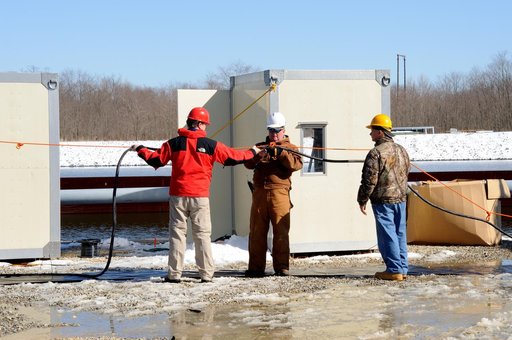 Crew Module Water Landing Model Assessment