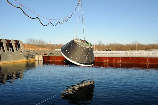 Crew Module Water Landing Model Assessment