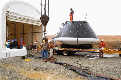 Crew Module Water Landing Model Assent (CMWLMA)