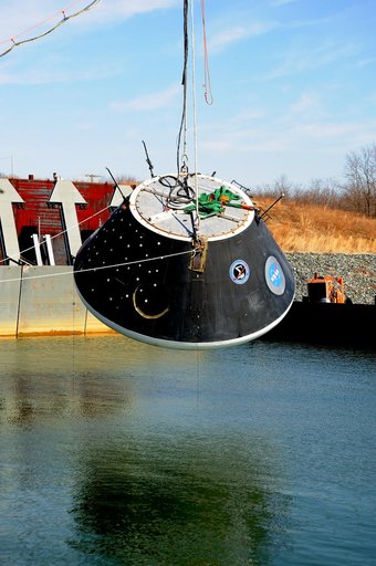 Crew Model Water Landing Module Assessment