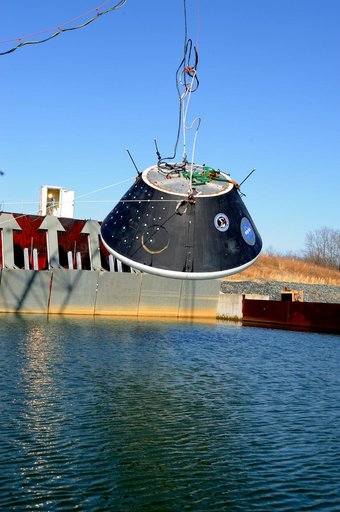 Crew Model Water Landing Module Assessment