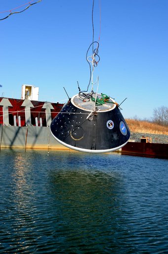 Crew Model Water Landing Module Assessment